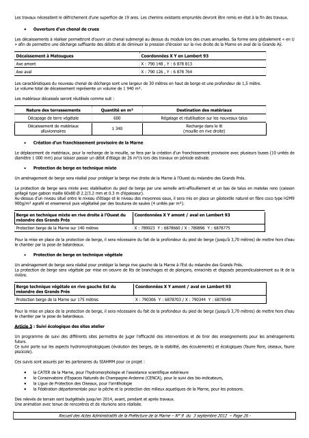 Recueil 9-2012 du 3 septembre - 7,51 Mb - PrÃ©fecture de la Marne