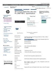 Hp Compaq 8000 Elite Series Domain Digital