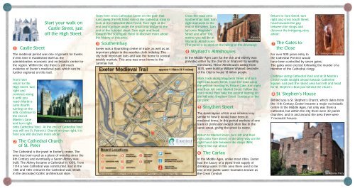 Medieval Trail Leaflet - Exeter City Council