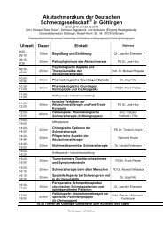 Prgramm Akutschmerzkurs GÃƒÂ¶ttingen.pdf - ZARI