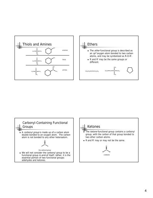 An Introduction to Functional Groups in Organic Chemistry What are ...