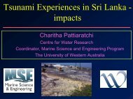 Experience of 2004 tsunami in Sri Lankaâimpacts and ...