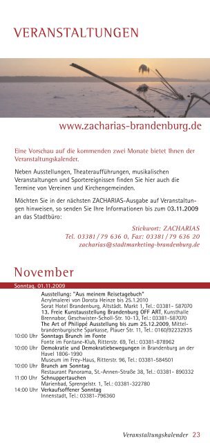 ZACHARIAS - Brandenburg an der Havel