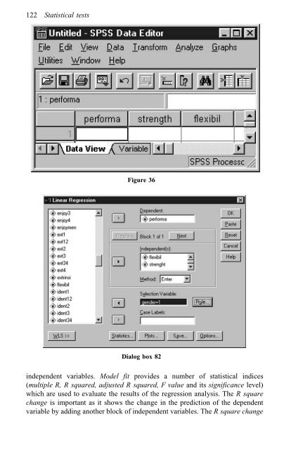 A Step by Step Guide for SPSS and Exercise Studies