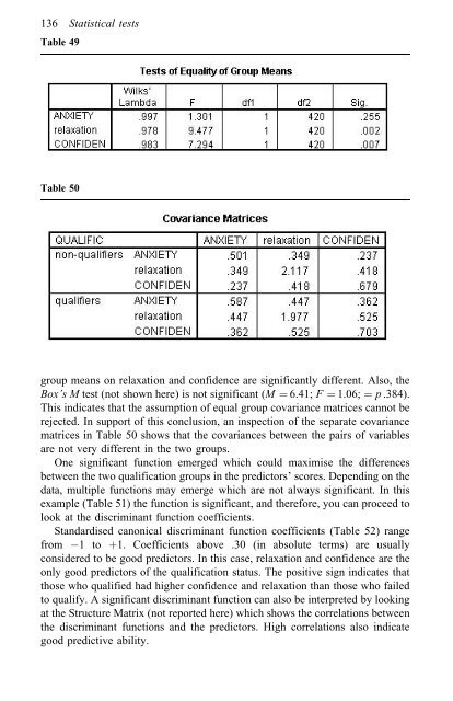 A Step by Step Guide for SPSS and Exercise Studies