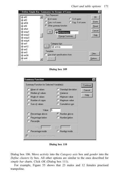 A Step by Step Guide for SPSS and Exercise Studies