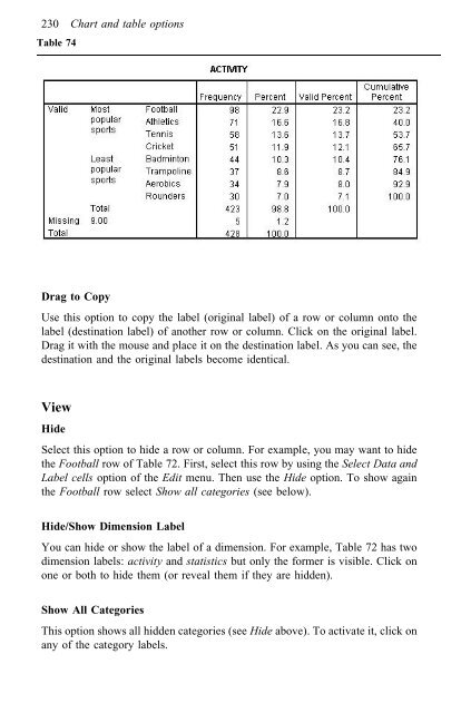 A Step by Step Guide for SPSS and Exercise Studies