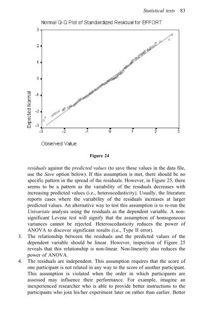 A Step by Step Guide for SPSS and Exercise Studies