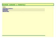 SCIENZE AGRARIE e FORESTALI - Libro di scuola