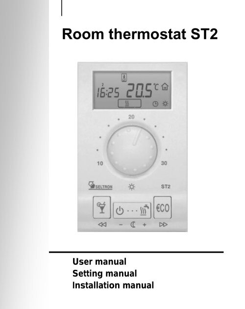 Instructions (PDF) - Seltron controllers