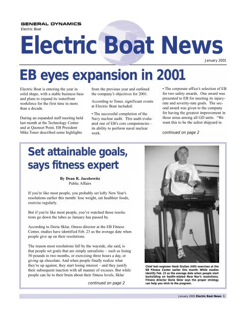 Electric Boat News - Electric Boat Corporation