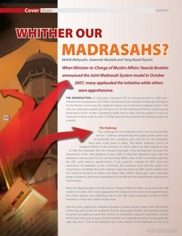 MADRASAHS? - Association of Muslim Professionals