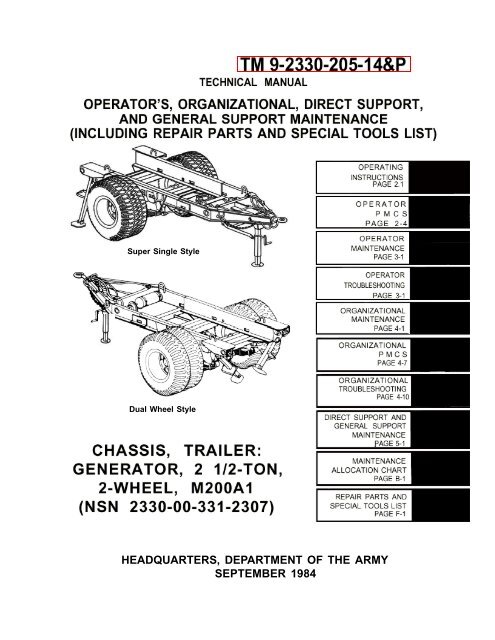 TM 9-2330-205-14&P