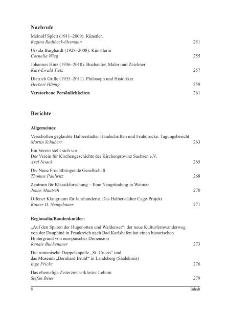 MITTELDEUTSCHES JAHRBUCH - Stiftung Mitteldeutscher Kulturrat
