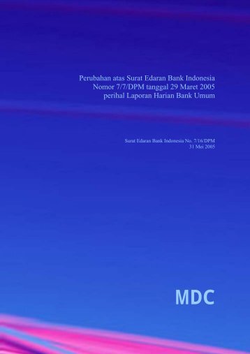 Laporan Harian Bank Umum - Website Jaringan Dokumentasi dan ...