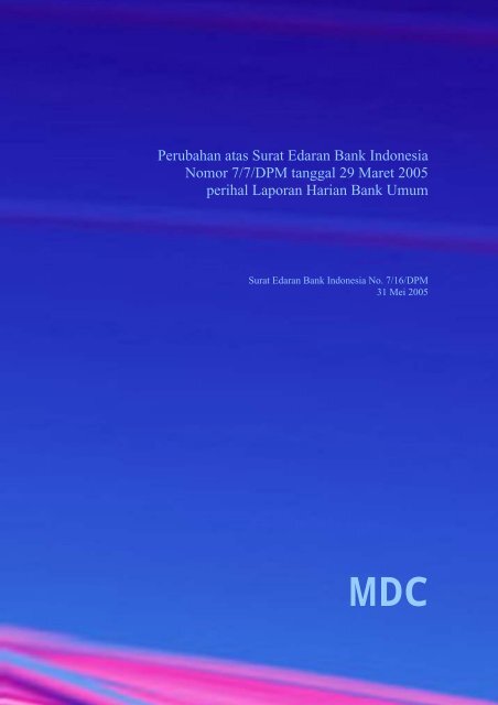 Laporan Harian Bank Umum - Website Jaringan Dokumentasi dan ...