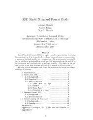 SSF Format Doc - LTRC Home - IIIT Hyderabad