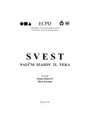 Svest: nauÄni izazov 21. veka - a (www.dejanrakovicfund.o