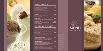 Download Sample Menu PDF - Butlins