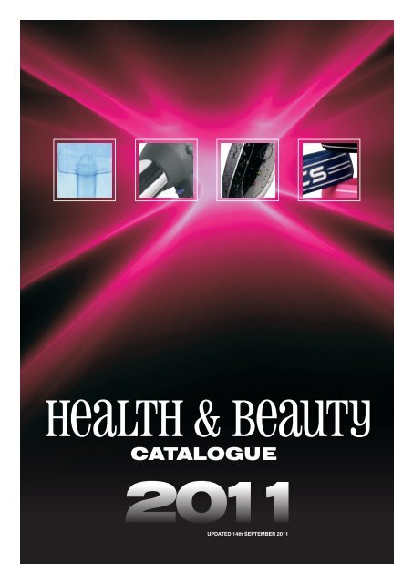 health and beauty catalogue 2011 - appliances electronics seasonal