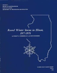 Record winter storms in Illinois, 1977-1978. - Illinois State Water ...
