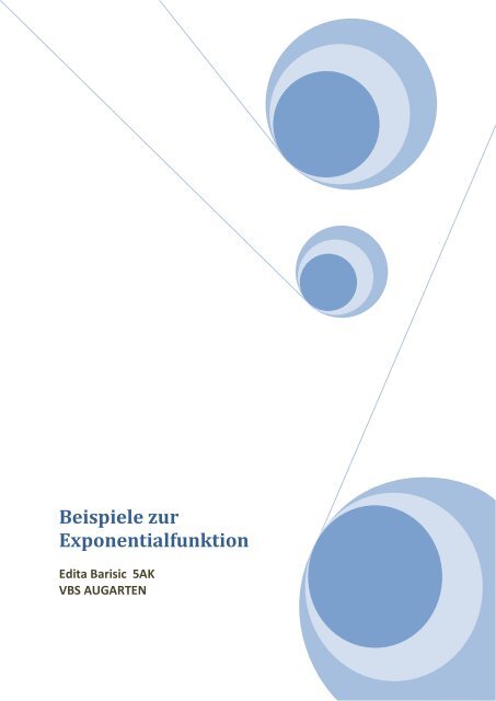 Beispiele zur Exponentialfunktion