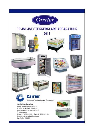 Prijzenboek Stekkerklaar 2011 versie 4 (23-02-2011) - Carrier