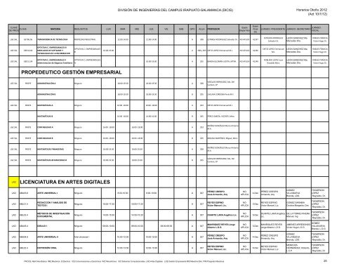 OtoÃ±o 2012 - DivisiÃ³n de IngenierÃ­as - Campus Irapuato-Salamanca