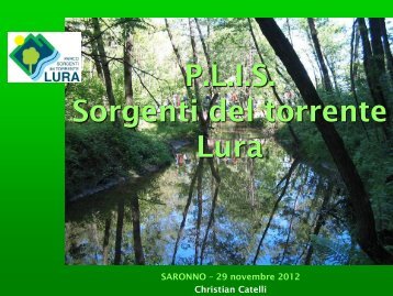 P.L.I.S. Sorgenti del torrente Lura - Legambiente