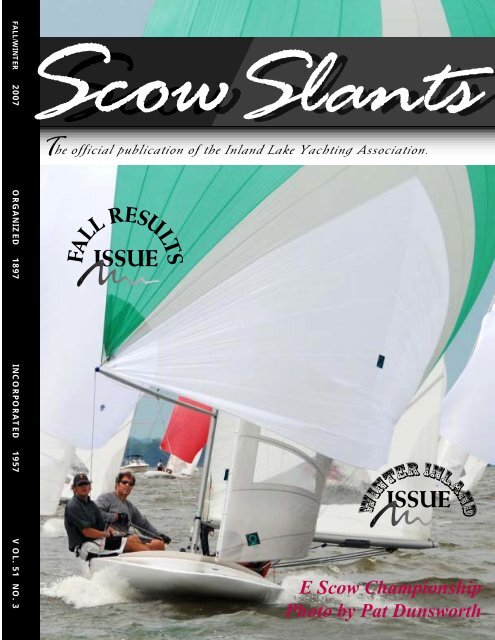 Fall/Winter 07 Part 1 - Inland Lake Yachting Association