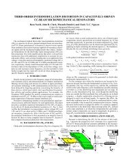 third-order intermodulation distortion in capacitively ... - CiteSeerX