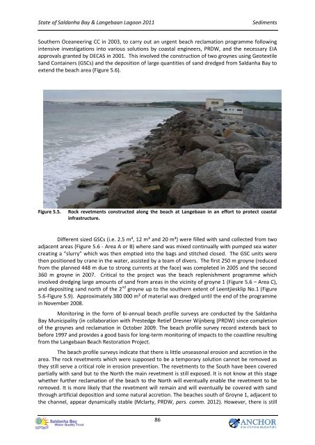 State of the Bay Report 2011-Final.pdf - Anchor Environmental
