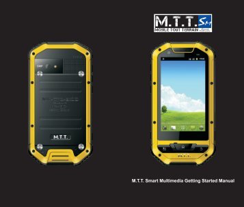 M.T.T. Smart Multimedia Getting Started Manual - Mobile Tout Terrain