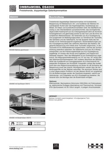 OMBRAMOBIL OS4000 - Stobag