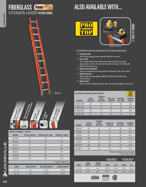 Louisville Ladder - ToolsUnlimited.com