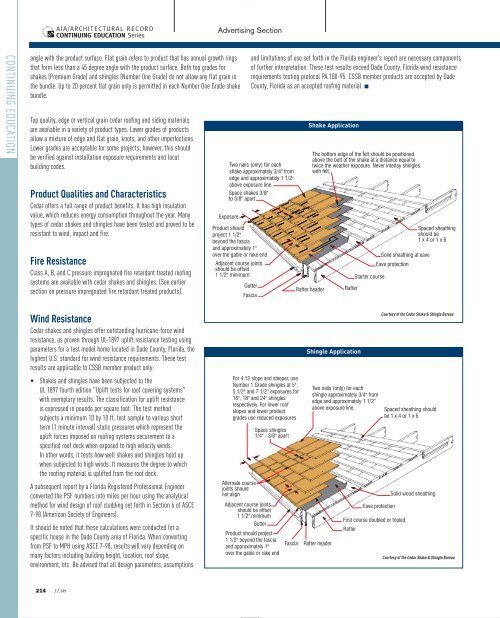 AIA ARCHITECTURAL RECORD