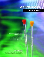 NMR Tubes - Chemglass Life Sciences