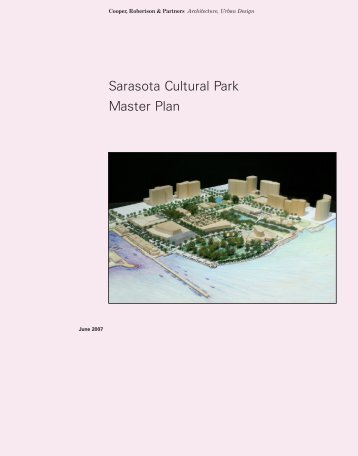 Sarasota Cultural Park Master Plan - City of Sarasota