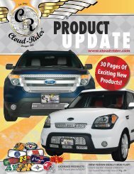 Product Update Flyer - Cloud-Rider
