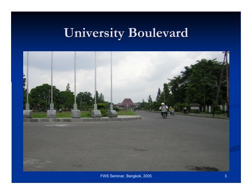 GADJAH MADA UNIVERSITY UGM YOGYAKARTA - Universitas ...