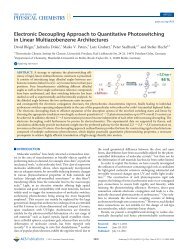 J. Phys. Chem. B 115, 9930 (2011) - HechtLab