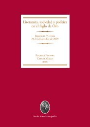 Literatura, sociedad y polÃ­tica en el Siglo de Oro - Publicacions de la ...