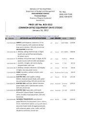Price List No Bcd 3212 Common Office Equipment On Ps Price List No Bcd 3212 Common Office Equipment On Ps