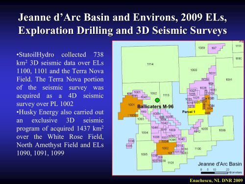 Petroleum Exploration Opportunities in Jeanne d'Arc Basin , Call for ...