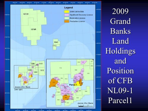 Petroleum Exploration Opportunities in Jeanne d'Arc Basin , Call for ...