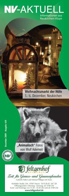 Nr. 420 :: Dezember 2009 - Werbering Neukirchen-Vluyn