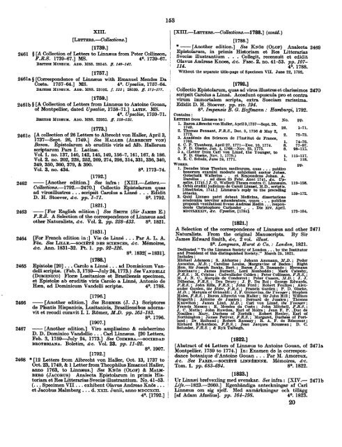 Image from page 299 of Bulletin de la Société linnéenne d…