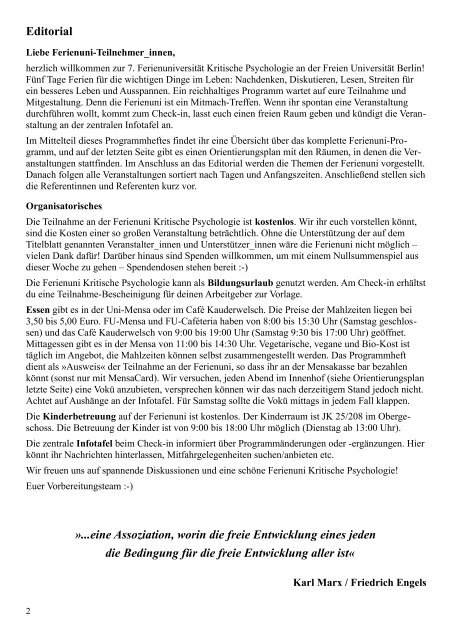 Das komplette Programmheft der Ferienuni (PDF, 1,5 MB)