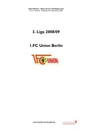 3. Liga 2008/09 1.FC Union Berlin - Foerderverein-jahn.de