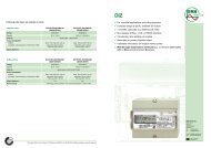 PDF Specifications - Imbema Controls